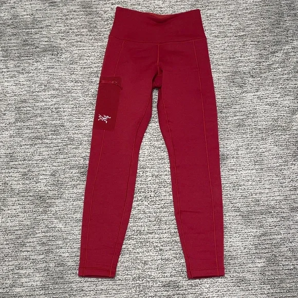 Arc’teryx heavyweight rho leggings women bordeaux - Picture 8 of 9